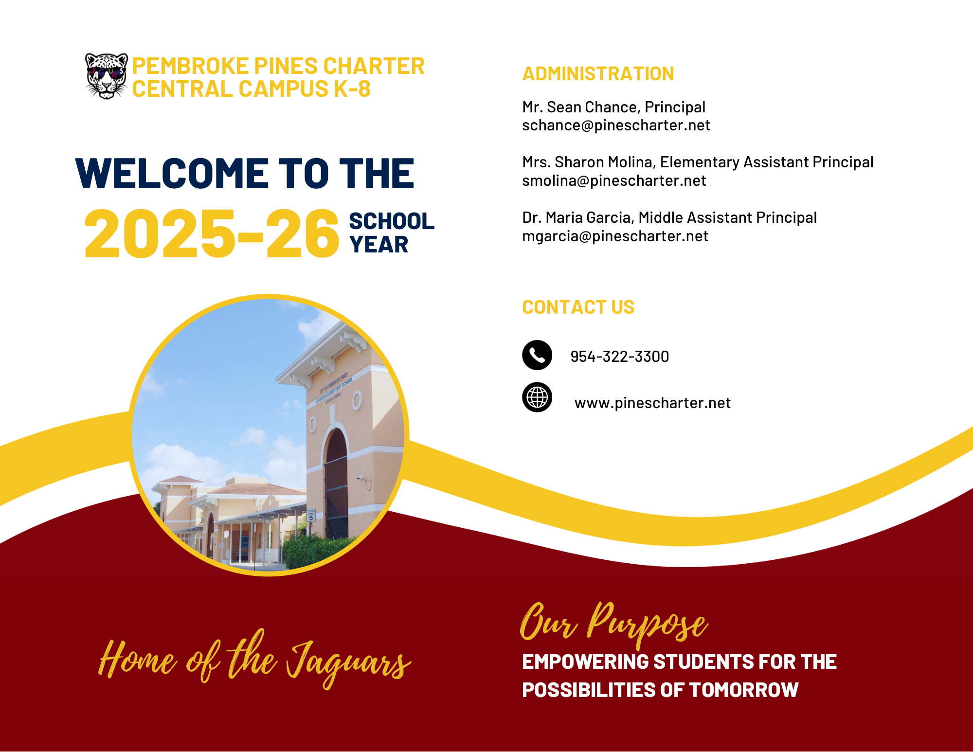 ESE WELCOME FOLDABLE With contact info